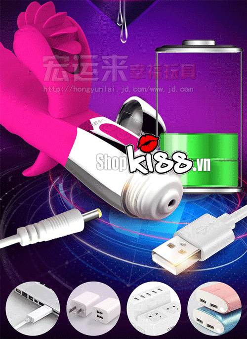 Dương Đa Năng Rung Liếm Sưởi Ấm Windmil Hàng Chính Hãng