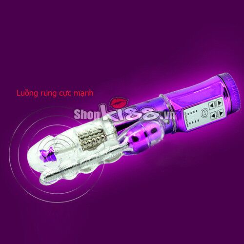 Dương vật rung xoay đa năng kích thích hậu môn tăng khoái cảm