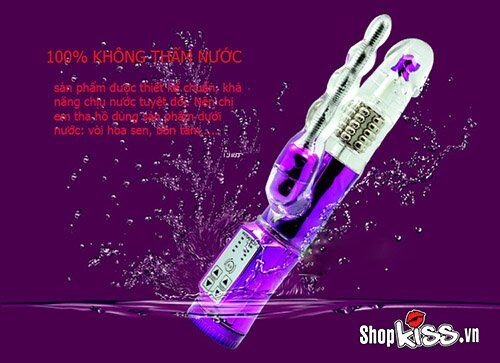 Dương vật rung xoay đa năng kích thích hậu môn tăng khoái cảm