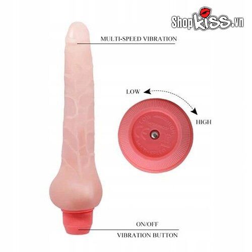 Dương vật silicon mềm dẻo uốn cong, kích thích cực đỉnh