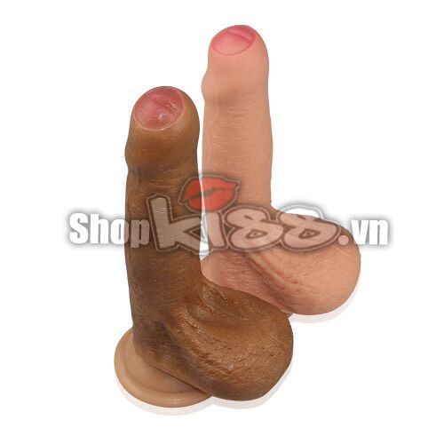 Dương Vật Silicon 2 Lớp Mềm Mịn Y Như Thật - Độ Thật Cao
