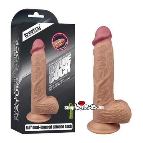 Dương vật silicon 2 thớ mềm mịn kích thích mua ngay