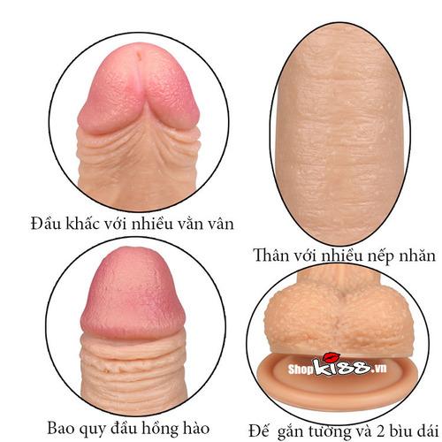 Dương vật silicon 2 thớ mềm mịn kích thích mua ngay