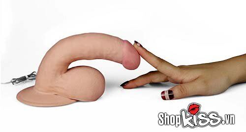 Dương vật silicon rung siêu mềm Lovetoy Ultra Soft Dude 7.5″ – Thỏa mãn đỉnh cao