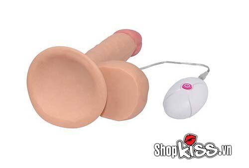 Dương vật silicon rung siêu mềm Lovetoy Ultra Soft Dude 7.5″ – Thỏa mãn đỉnh cao