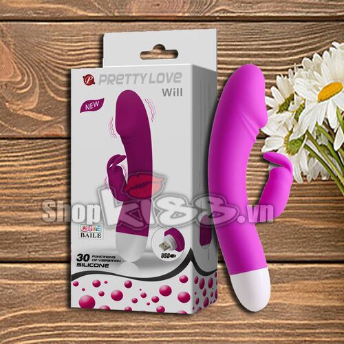 Dương Vật Silicon PrettyLove Will Siêu Mạnh Kích Thích Cực Đỉnh
