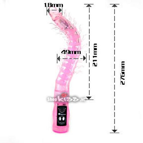 Dương vật silicon siêu rung hình Rết cao cấp kích thích mạnh mẽ