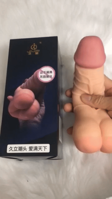 Dương vật giả silicone mềm mịn kèm hậu môn kích thích mạnh