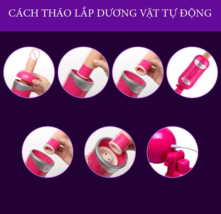 Máy thủ dâm tự động Augus cho nữ siêu thực cảm giác mạnh