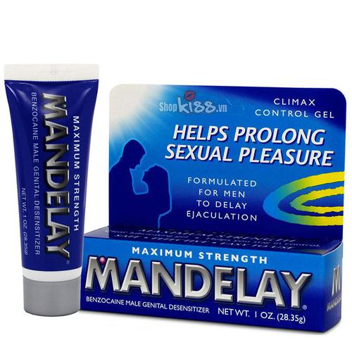 Gel Mandelay chống xuất tinh sớm kéo dài cuộc yêu