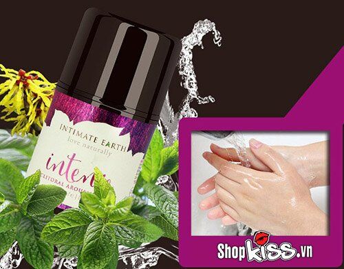 Gel tăng khoái cảm nữ Intense Intimate Earth mềm mượt dễ dùng