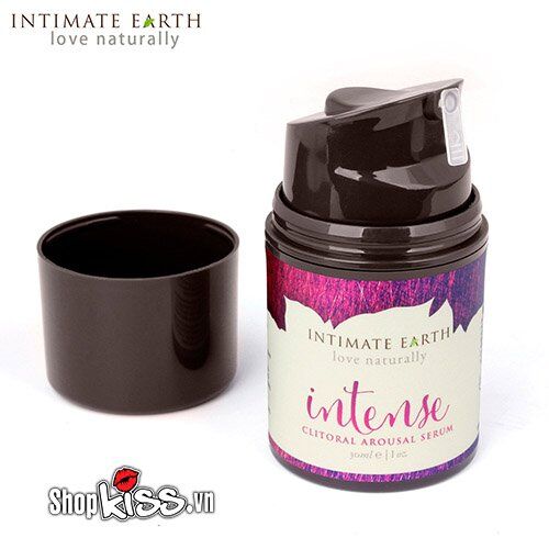Gel tăng khoái cảm nữ Intense Intimate Earth mềm mượt dễ dùng