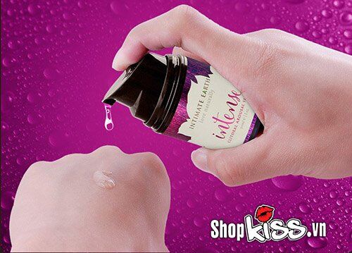 Gel tăng khoái cảm nữ Intense Intimate Earth mềm mượt dễ dùng