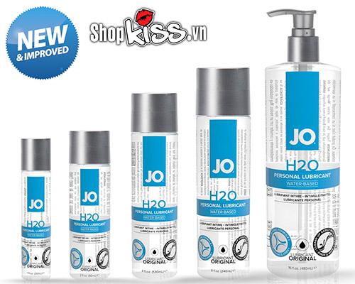 Gel bôi trơn nóng Jo H2O 120ml gốc nước, mượt mà, kích thích