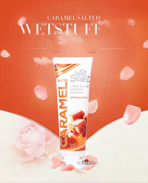 Gel bôi trơn Caramel Salted vị mặn dùng cho quan hệ miệng thú vị
