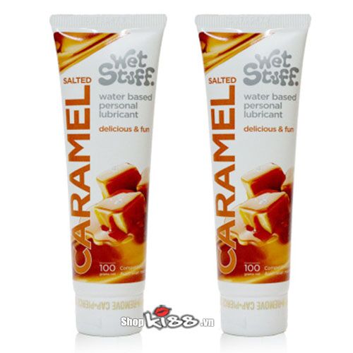 Gel bôi trơn Caramel Salted vị mặn dùng cho quan hệ miệng thú vị