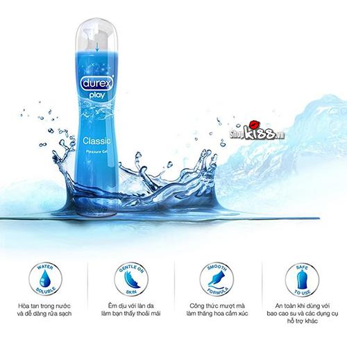 Gel Bôi Trơn Durex Play Classic 100ml Mượt Mà Tăng Khoái Cảm