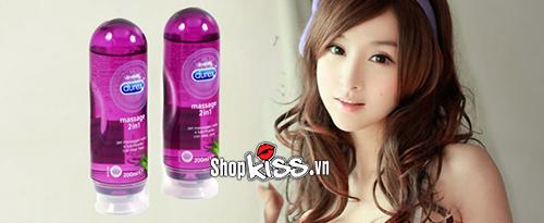 Gel bôi trơn Durex Play Massage 200ml chính hãng an toàn mềm mượt