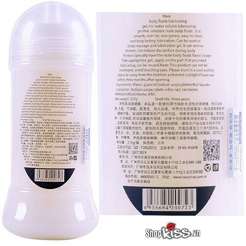 Gel bôi trơn hậu môn Cokelife mượt mà an toàn tăng khoái cảm