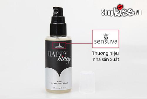 Gel Bôi Trơn Hậu Môn Happy Hiney Sensuva Mỹ Giảm Đau