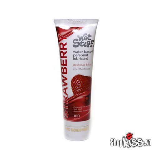 Gel Bôi Trơn Gốc Nước Wet Stuff Hương Dâu Kích Thích