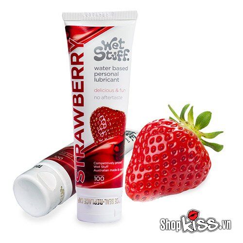 Gel Bôi Trơn Gốc Nước Wet Stuff Hương Dâu Kích Thích