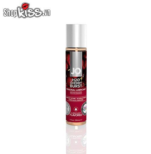 Gel bôi trơn JO H2O Mỹ 30ml thơm Cherry Burst kích thích mạnh