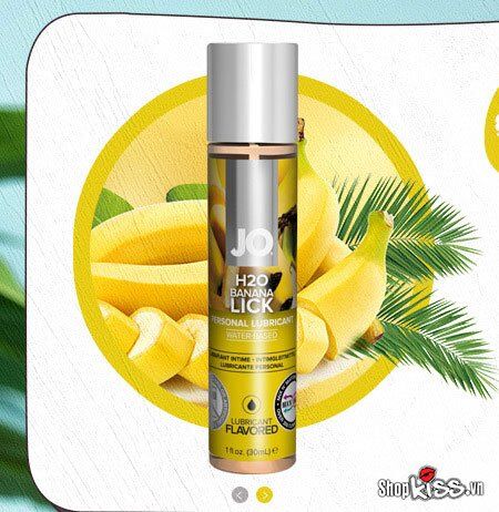 Gel bôi trơn JO H2O Mỹ 30ml thơm Cherry Burst kích thích mạnh