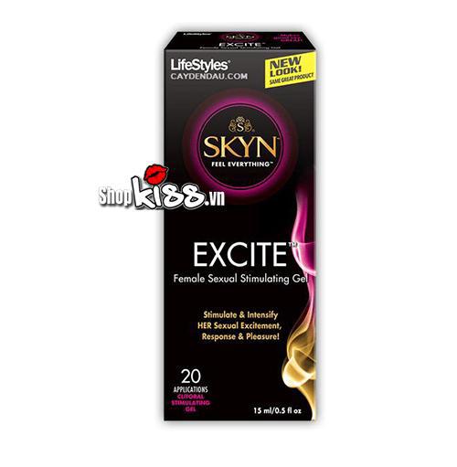 Gel bôi trơn nữ Lifestyle Excite tăng hưng phấn, kéo dài khoái