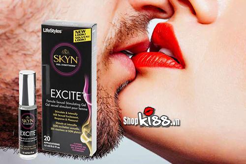Gel bôi trơn nữ Lifestyle Excite tăng hưng phấn, kéo dài khoái