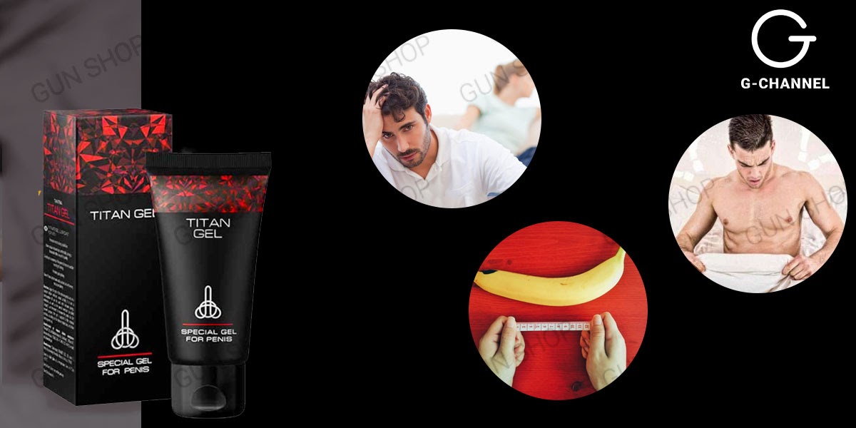 Gel Titan 50ml tăng kích thước, chống khô, dễ chịu, mượt mà Gel Titan 50ml tăng kích thước, chống khô, dễ chịu, mượt mà