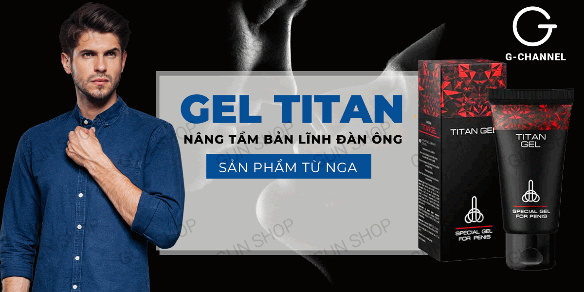 Gel Titan 50ml tăng kích thước, chống khô, dễ chịu, mượt mà Gel Titan 50ml tăng kích thước, chống khô, dễ chịu, mượt mà