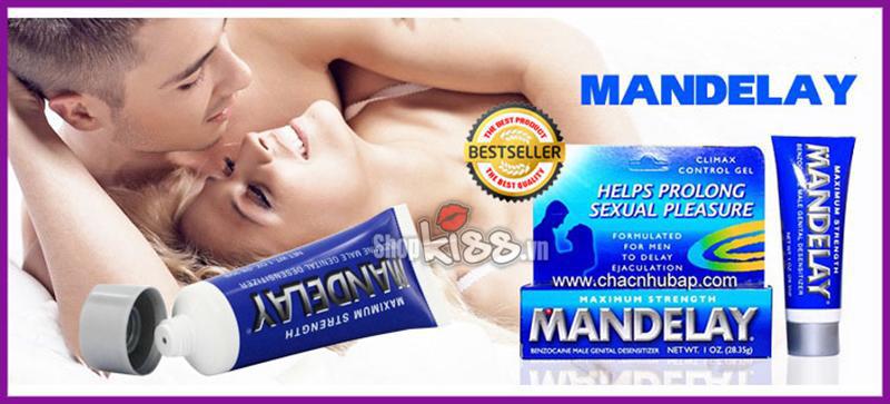 Gel Mandelay chống xuất tinh sớm kéo dài cuộc yêu