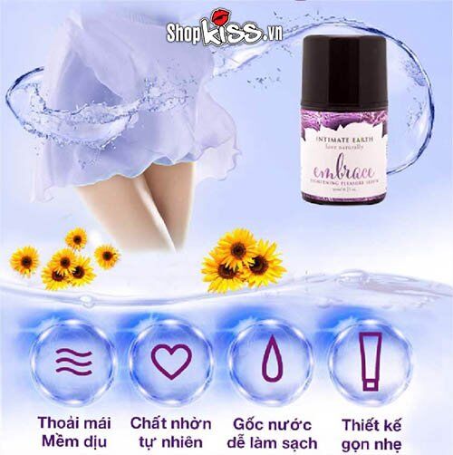 Gel bôi trơn Embrace 30ml tăng khoái cảm se khít âm đạo