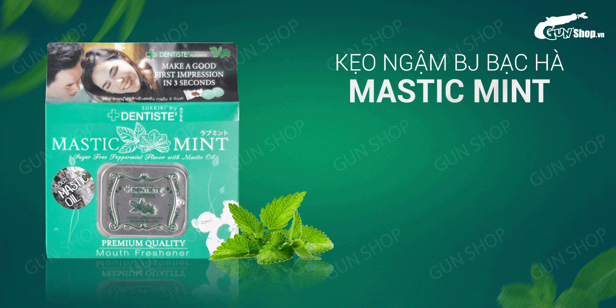 Kẹo ngậm BJ bạc hà tăng hưng phấn Kẹo tình yêu kéo dài