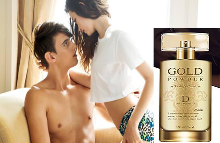 Nước hoa kích thích nữ Gold Powder D chính hãng tỏa hương quyến rũ