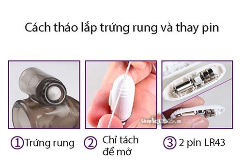 Vòng đeo dương vật silicon rung mạnh Tăng khoái cảm Nam giới