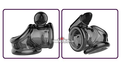 Vòng đeo dương vật silicon rung mạnh Tăng khoái cảm Nam giới