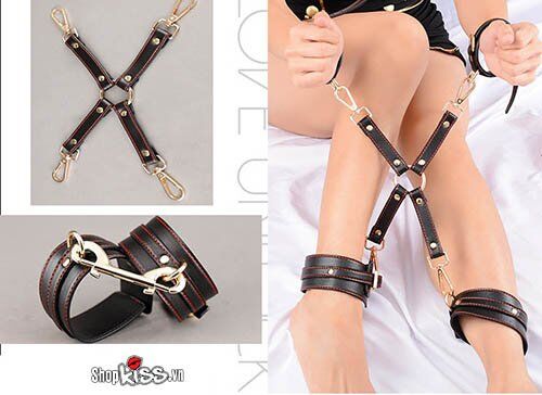  Đánh giá Bộ đồ chơi bạo dâm bằng da cao cấp đỏ đen hàng xách tay