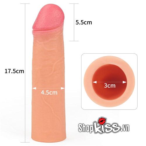 Bao đôn silicon tự nhiên 5 phân siêu mềm an toàn Lovetoy