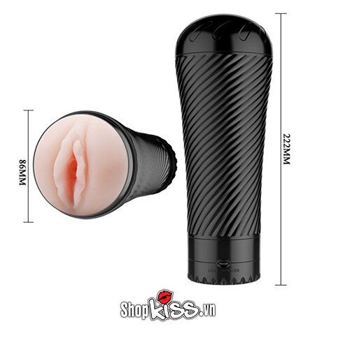 Cốc thủ dâm rung Pink Pussy cao cấp kích thích cực mạnh