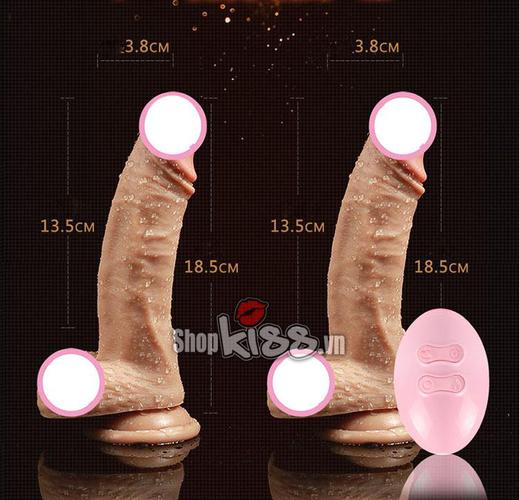 Mike Cock điều khiển từ xa rung ngoáy tỏa nhiệt cảm giác mới