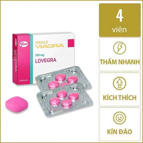 Lady Era 50mg Thuốc Kích Dục Nữ Chính Hãng Tăng Cường Sinh Lý