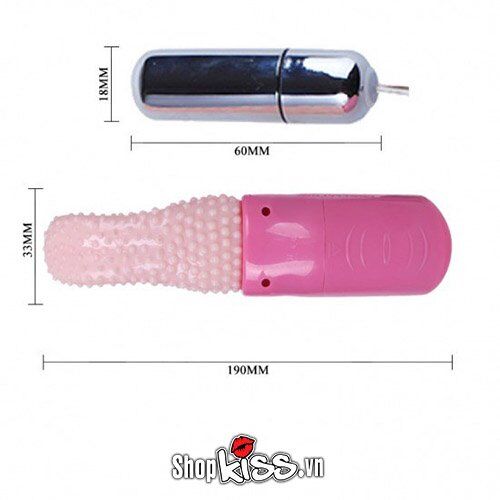  Giá sỉ Lưỡi liếm âm đạo Prettylove Tongue siêu gai bi siêu kích thích tốt nhất