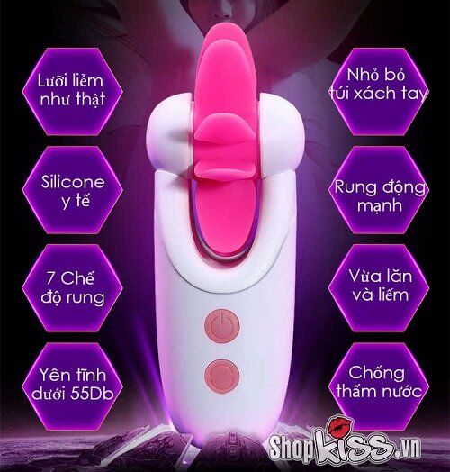 Lưỡi liếm mini Intoxica cao cấp Đỉnh điểm cảm xúc Mua ngay