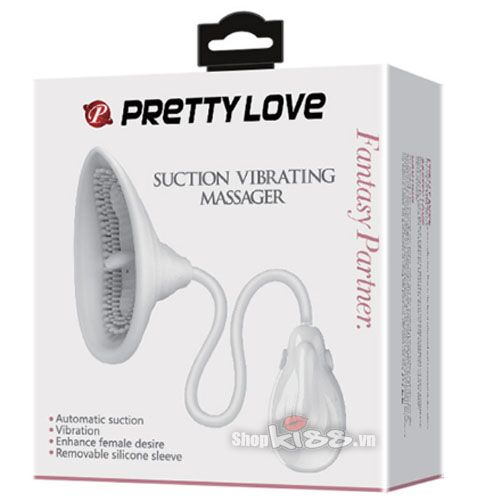 Máy bú liếm âm đạo Pretty Love, kích thích & massage điểm G