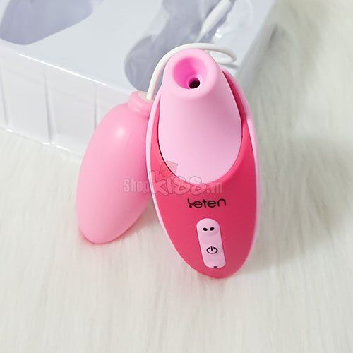 Máy bú mút rung Leten 3 đầu, sextoy kích thích điểm G, trứng rung