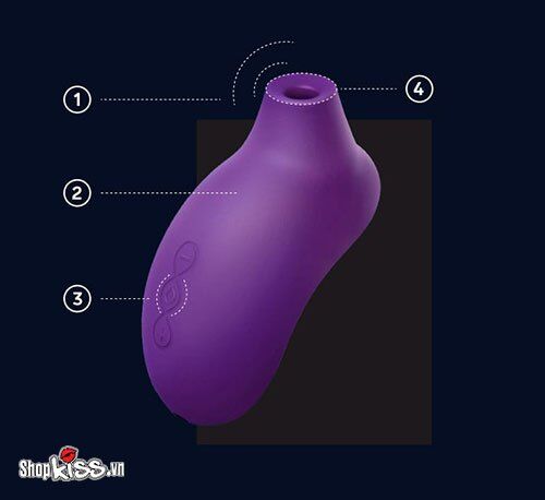 LeLo SONA 2 Cruise cao cấp sóng âm kích thích âm vật mạnh mẽ