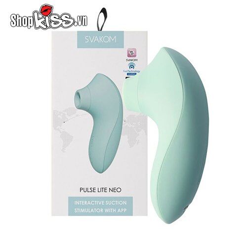 Máy Kích Thích Âm Vật Svakom Pulse Lite Neo App Điều Khiển Xa