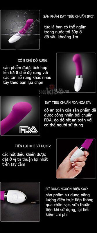 Máy Kích Thích Điểm G Lelo Gigi 2 Massage Tình Yêu Siêu Phẩm
